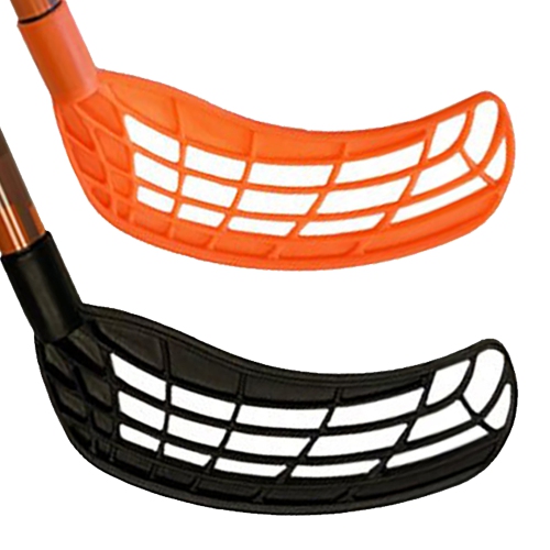EXEL Floorball Sticks XCUBE Series - Set of 2 Ambidextrous Sticks and 1 Ball, 85 cm
