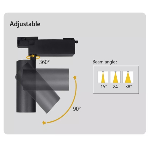 Ceiling Light, Spotlight Ceiling Bar in Matt Black, Ceiling Lights Spotlights with Socket Industrial 3 Way Light Ceiling Indoor Spot Light for