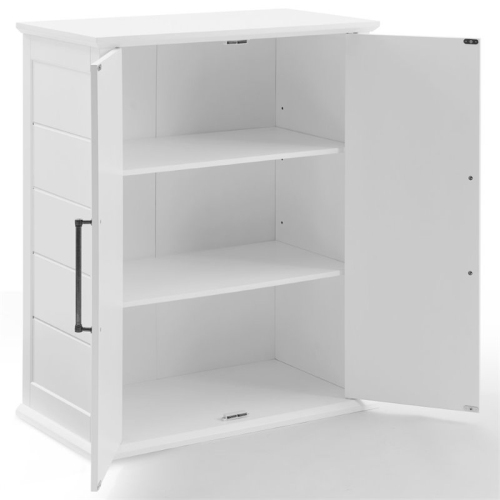 Crosley Furniture Bartlett Wooden Stackable Storage Pantry in White