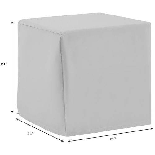 Ensemble de housse pour causeuse de jardin Crosley, havane, 5 pièces