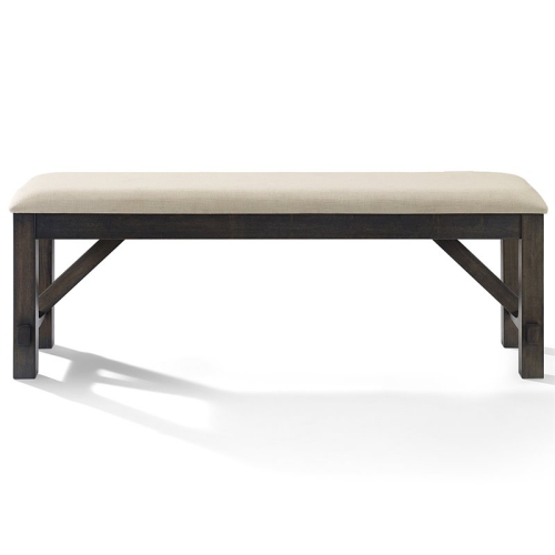 Banc de salle à manger recouvert Hayden de Crosley en ardoise