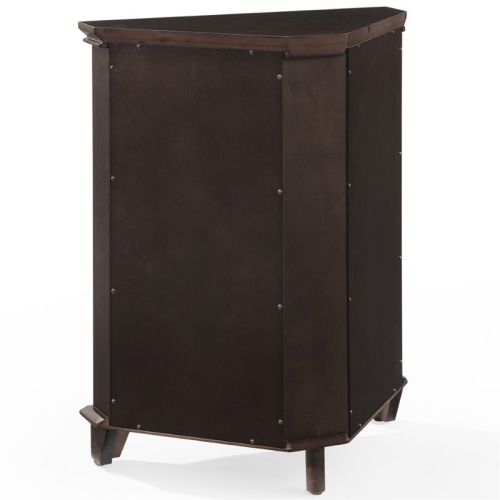 CROSLEY FURNITURE Crosley Lydia 2 Door Corner Storage Cabinet In Espresso