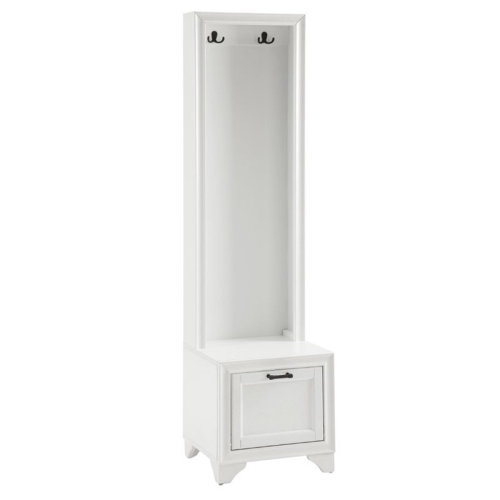 CROSLEY FURNITURE Crosley Tara Hall Tree In Distressed White