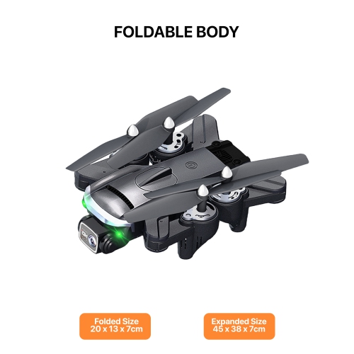 The Bigly Brothers Mark V Extremis 4k Drone with Camera, 360 Degrees of Obstacle Avoidance, 2 Batteries Included, Below 249g, with Carrying Case, NO ASSEMBLY REQUIRED Ready to Fly!