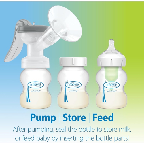 Dr. Brown's Manual Breast Pump with SoftShape Silicone Shield