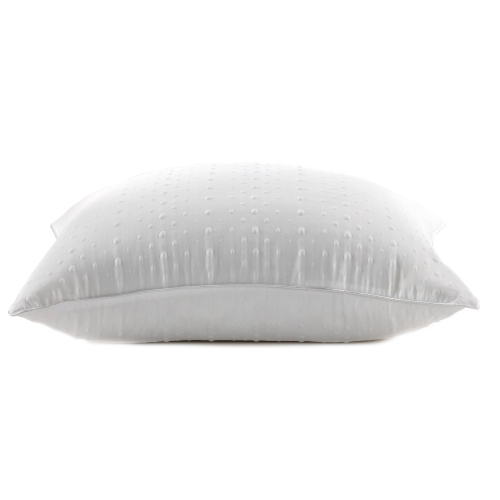 DB Chez Vous - Aria Hypoallergenic Microfiber Pillow, Standard Size, White