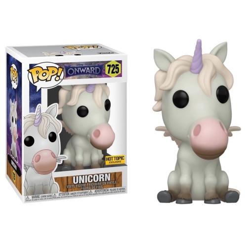 FUNKO  Pop Disney Onward Vinyl Figure Unicorn #725 Hot Topic Exclusive