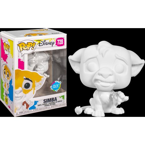 FUNKO  Pop Disney Diy Vinyl Figure Simba #728
