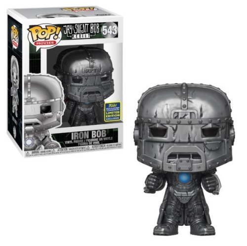 FUNKO  Pop Movies Jay & Silent Bob Reboot Vinyl Figure Iron Bob #543 2020 Summer Convention Exclusive