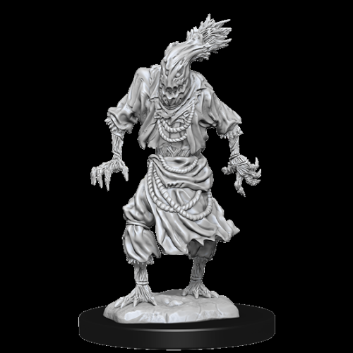 WizKids Games Dungeons & Dragons Nolzur's Marvelous Unpainted Miniatures: Scarecrow & Stone Cursed