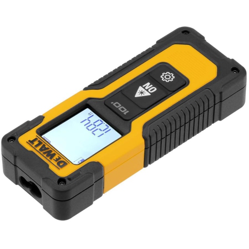 DEWALT 100' Laser Distance Measurer with Area and Volume Calculation