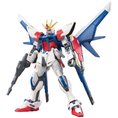BANDAI  Gundam High Grade Build Fighters 1/144 Scale Model Kit: #001 Build Strike Gundam Full Package