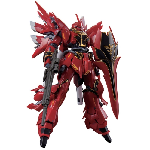 BANDAI  Gundam Real Grade Excitement Embodied 1/144 Scale Model Kit: #22 Msn-06S Sinanju