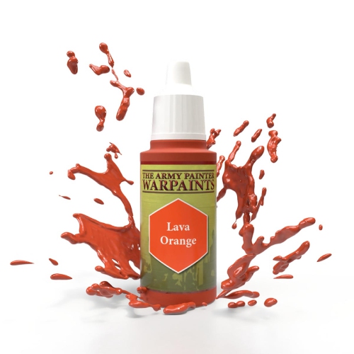 The Army Painter The Army Painter Acrylics Warpaints - Lava Orange