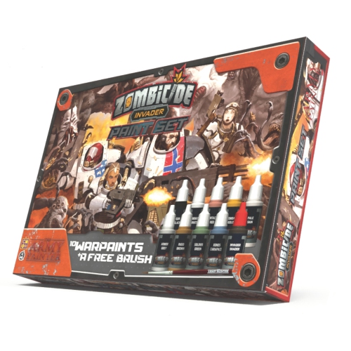 THE ARMY PAINTER  Warpaints - Zombicide Invader Paint Set (Wp8034)