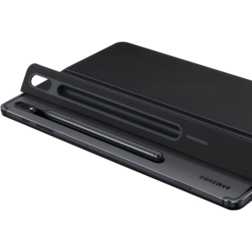Samsung - Galaxy Tab S8, Tab S7 Slim Book Cover Keyboard - Mystic Black - Brand New