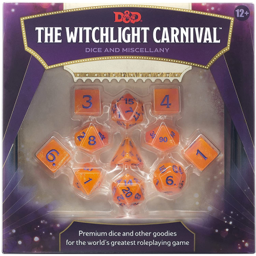 Wizards of the Coast Dungeons & Dragons Dice Set: Witchlight Carnival Eleven Dice Set