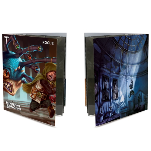 Ultra Pro Dungeons & Dragons Class Folio with Stickers: Rogue