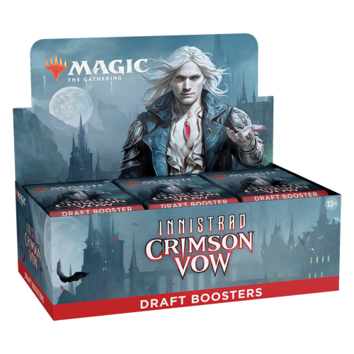 Magic: The Gathering: Innistrad&nbsp;: Paquet de 36 extensions Crimson vow Draft, 15 cartes par paquet