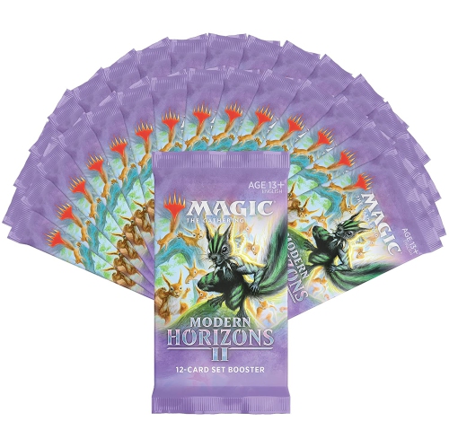 Magic the Gathering: Modern Horizons 2 Set Boosters Box 30 Packs per Box, 12 Cards per Pack