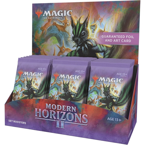 Magic the Gathering: Modern Horizons 2 Set Boosters Box 30 Packs per Box, 12 Cards per Pack
