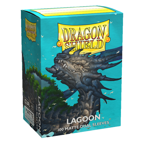Dragon Shield Sleeves Standard Size: Lagoon Matte Dual AT-15048