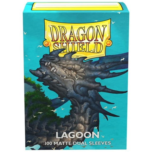 Dragon Shield Sleeves Standard Size: Lagoon Matte Dual AT-15048