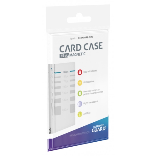 Étui pour cartes magnétique 35 pans Protection de qualité supérieure, taille standard