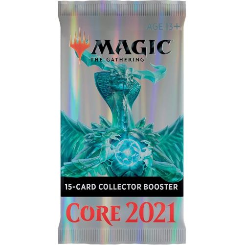Magic the Gathering: Core Set 2021 Collector Boosters Box 12 booster packs, 15 cards per pack