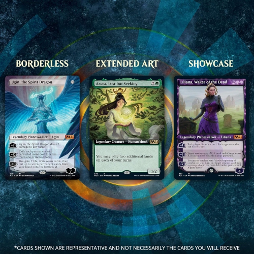 Magic the Gathering: Core Set 2021 Collector Boosters Box 12 booster packs, 15 cards per pack