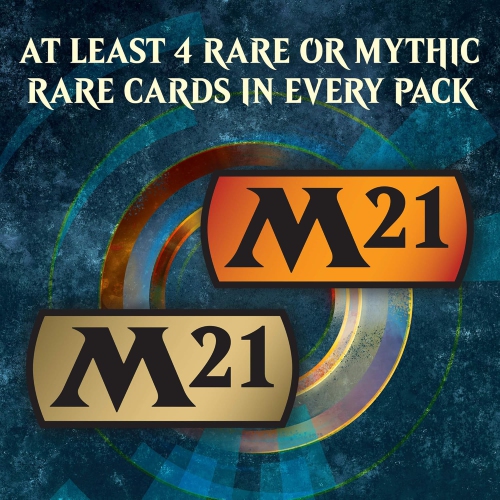 Magic the Gathering: Core Set 2021 Collector Boosters Box 12 booster packs, 15 cards per pack