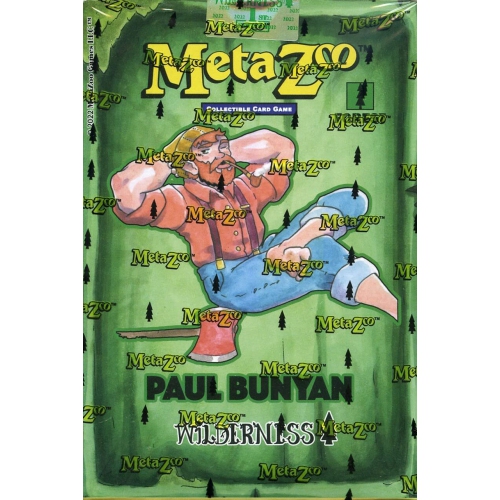 Metazoo Games MetaZoo Trading Card Game: Wilderness - Paul Bunyan Theme Deck