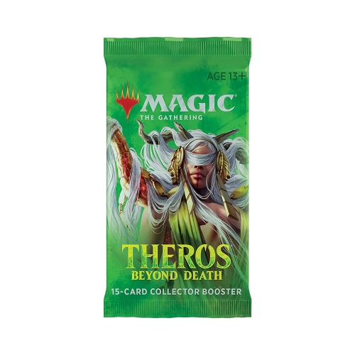 Wizards of the Coast Magic the Gathering: Theros Beyond Death Collector Boosters Box 12 booster packs, 15 cards per pack