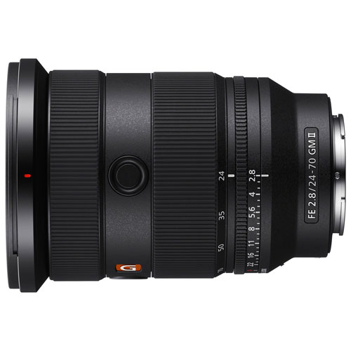 Sony E-Mount Full Frame FE 24-70mm f/2.8 GM II G Master Lens - Black