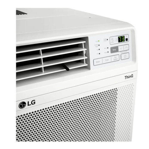 Le climatiseur LG 10 000 BTU Window Smart refroidit 450 m². pi. avec ENERGY STAR et télécommande (LW1022ERSM)