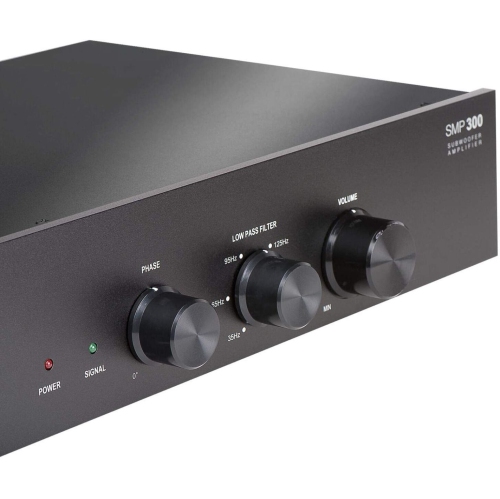 OSD Audio SMP300 Class D Subwoofer Amplifier and SL800D Sealed In-Wall Subwoofer Bundle