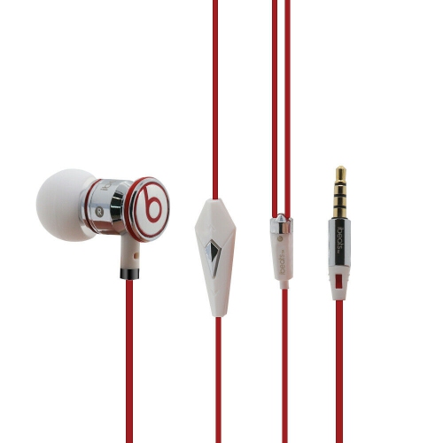 Refurbished - Beats By Dr Dre Ibeats in Ear Headphones Wired 3.5mm Earphones - Silver(Refurbished) | Best Buy Canada