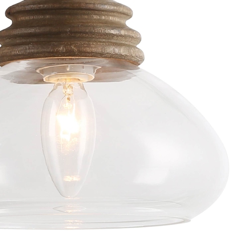 Modern 1-Light Single Pendant