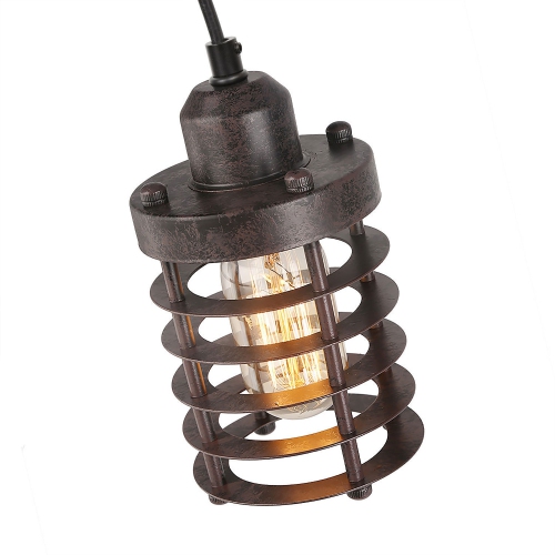 Industrial 1-Light Single Indoor Pendant