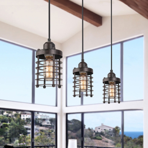 Industrial 1-Light Single Indoor Pendant