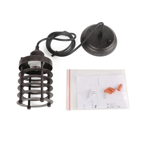 Industrial 1-Light Single Indoor Pendant