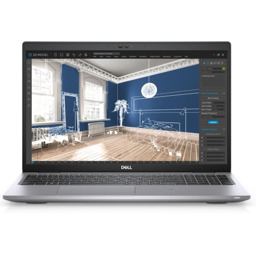 Dell Precision 3560 Workstation Laptop - Intel Core i5-1135G7 - 16GB RAM - 256GB SSD - Windows 11 Pro - Silver by DELL - Refurbished condition - Image 4