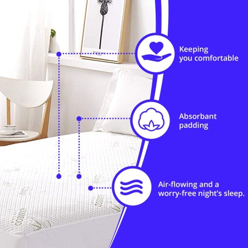 Ultraflex Health Comfort- Bamboo Waterproof Mattress Protector