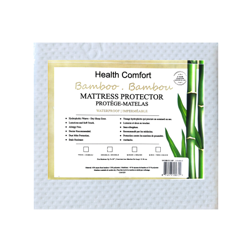 ULTRAFLEX  Health Comfort- Bamboo Waterproof Mattress Protector