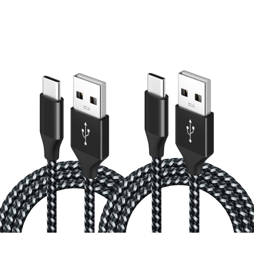 NAVOR  2Pack 10Ft USB C Charging Cable Compatible for Samsung, Android, Ps5/xbox X/s Controller/switch Pro Controller, Nylon Braided Fast Charging And Data Transfer Cord