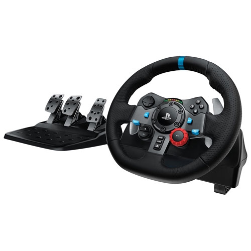 Logitech G29 Driving Force Racing Wheel for PlayStation/PC - Dark - Open Box