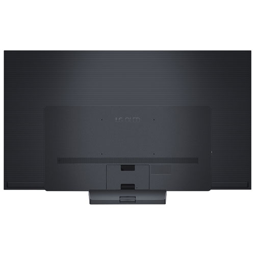 LG 65" 4K UHD HDR OLED webOS Evo ThinQ AI Smart TV (OLED65C2PUA) - 2022 - Dark Titan Silver