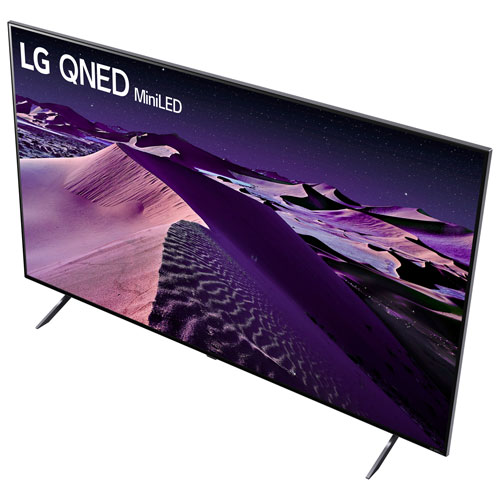 LG 86" 4K UHD HDR QNED webOS Smart TV (86QNED85UQA) - 2022 - Dark Titan Silver/Ashed Blue