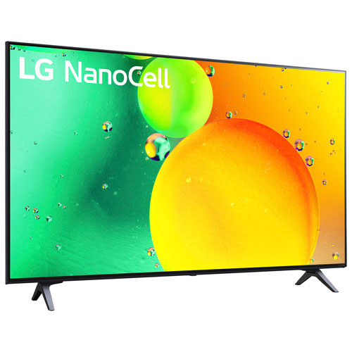 LG 50" 4K UHD HDR LED webOS Smart TV (50NANO75UQA) - 2022 - Ashed Blue