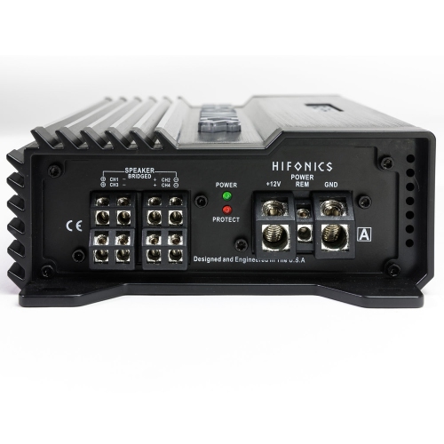 Hifonics A800.4D Alpha Series Compact 800 Watt 4-Channel Car Amplifier